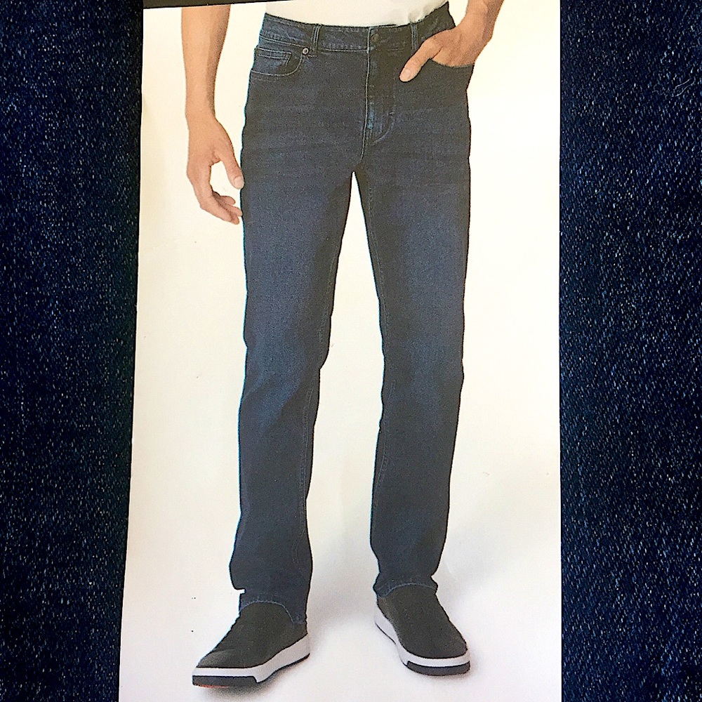 DKNY BLUE JEANS STRAIGHT FIT STRETCH FABRIC